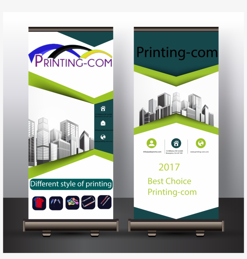 Rectangular Banner - Roll Up Banner Place Indication, transparent png download