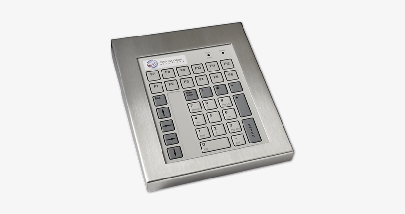 42 Key Industrial Keyboard Cased Front - Computer Keyboard, transparent png download