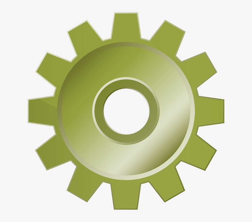 Gear, Crown, Green, Icon, Vector, Graphic - Öz Gıda Iş Sendikası, transparent png download
