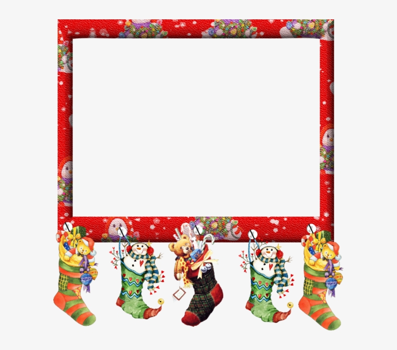 Christmas Stationery - Encadrement De Photo Noel, transparent png download