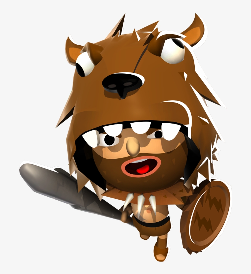 Warrior Clipart Savage - Unk The Stone Age Savage, transparent png download