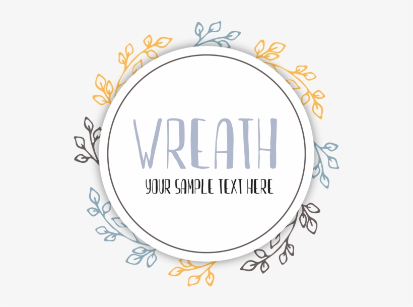 Hand Drawn Wedding Floral Ornaments Wreath, Hand Draw, - Drawing, transparent png download