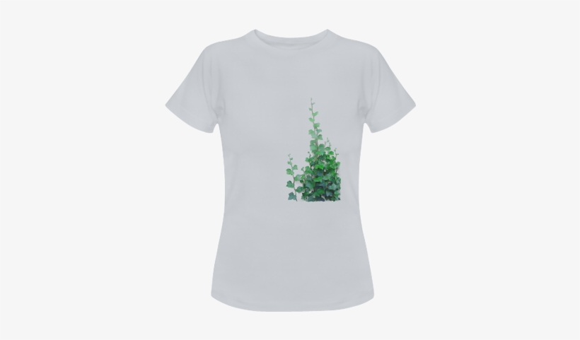 Vines, Climbing Plant Women's Classic T-shirt - Christmas Tree, transparent png download
