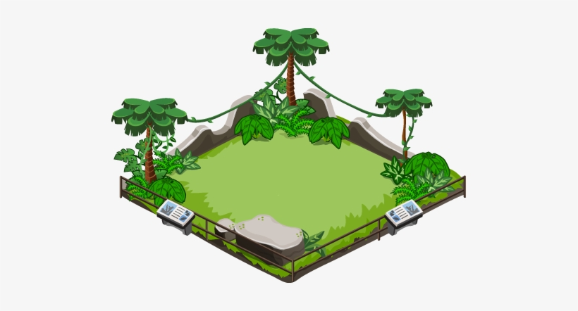 Prehistoric-jungle - Transparent Jungle Png Gif, transparent png download