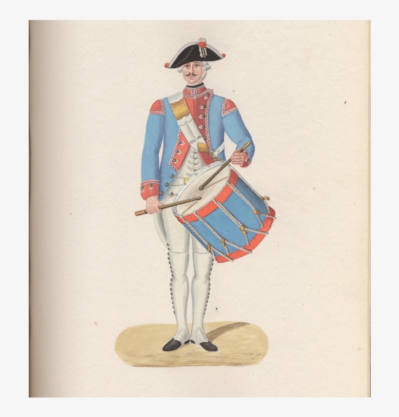 Nicolas Hoffmann, Cimbalier Of The French Guards Regiment - Military Uniform, transparent png download