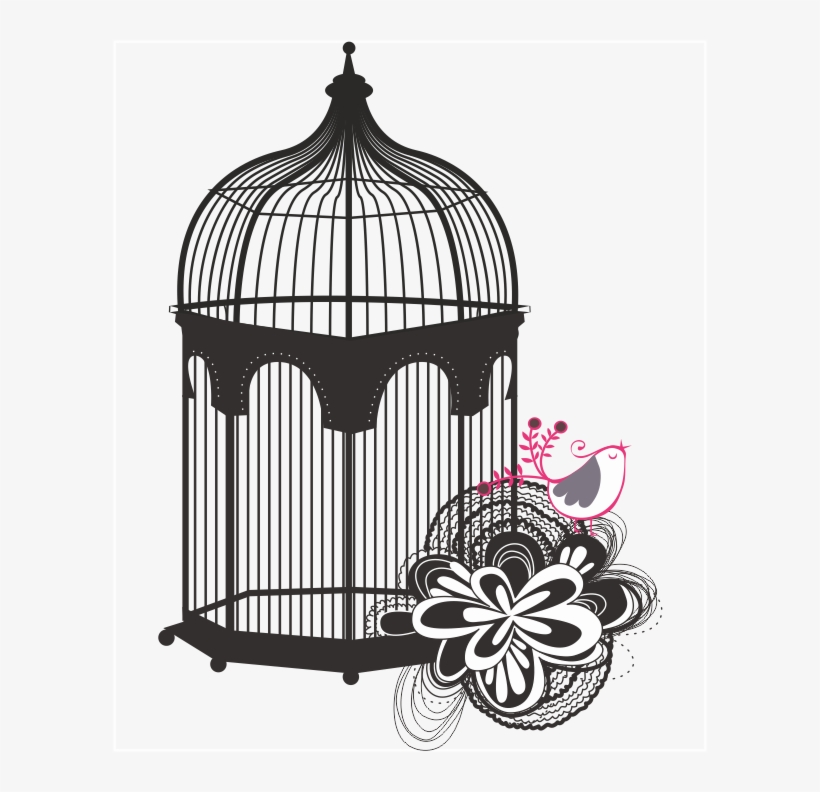Jaula Vintage Png - Bird Cage, transparent png download