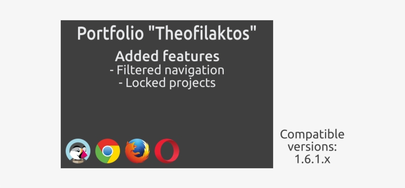 Prestashop Portfolio Module "theofilaktos" - Prestashop, transparent png download