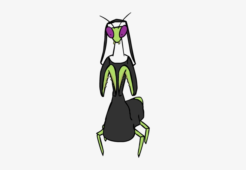Mantis Nun - Mantis, transparent png download