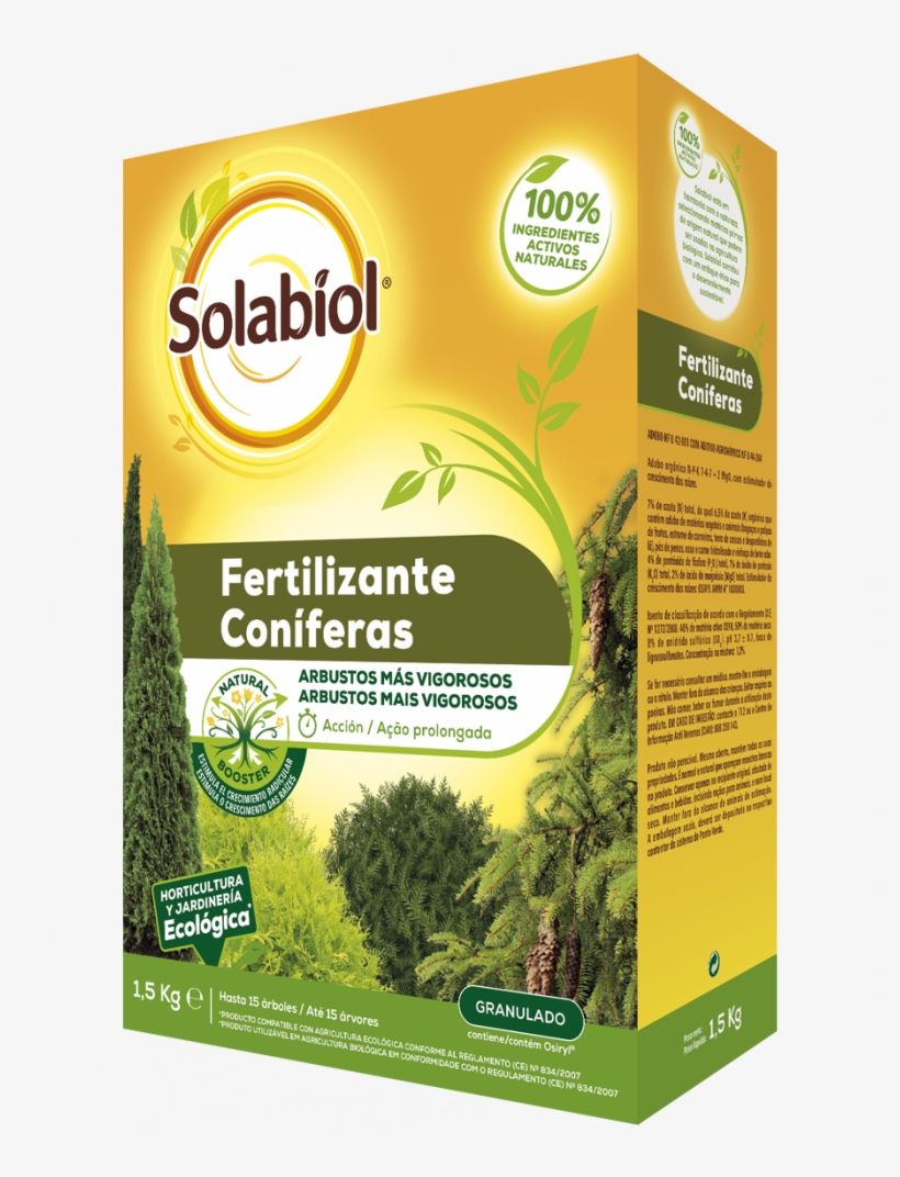 Next - Fertilizante Granulado Para Coníferas Solabiol 1,5kg, transparent png download