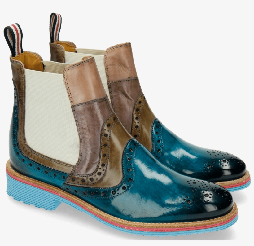 Ankle Boots Amelie 31 Ice Blue Light Grey Pale Lila - Stiefeletten Chelsea Boots Ankle Boots Von Melvin &, transparent png download