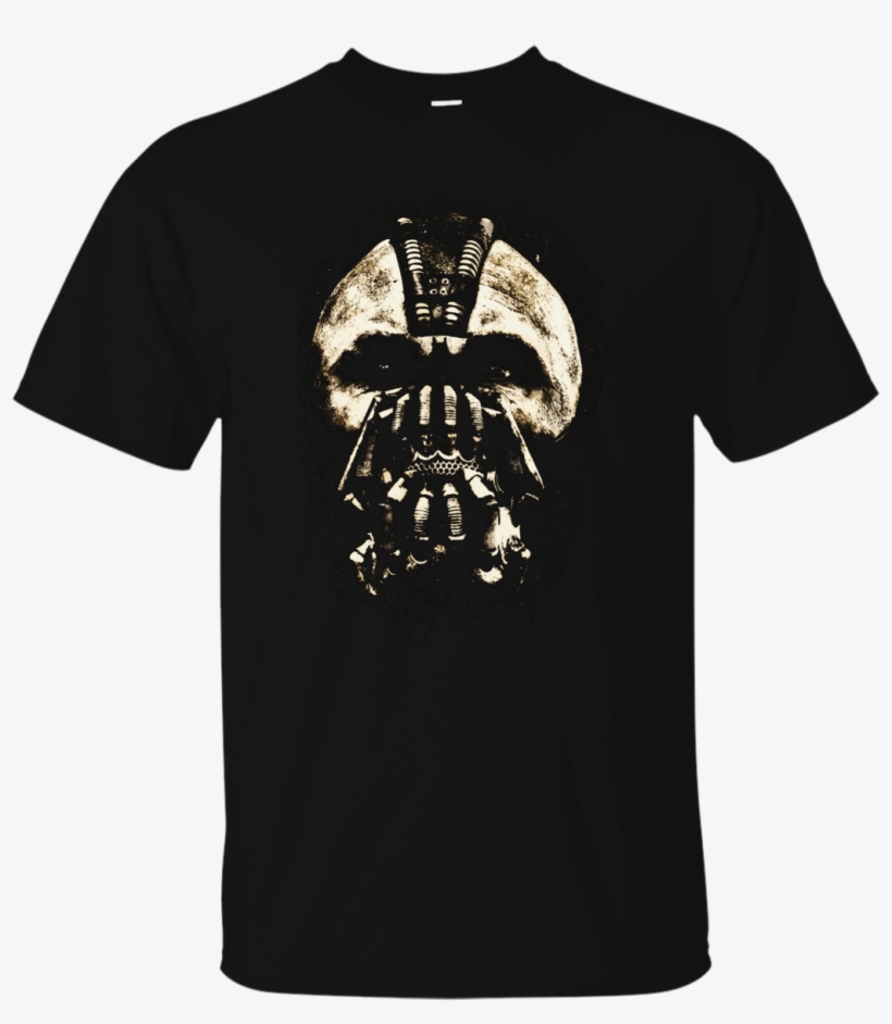 Bane Batman Dark Knight Villain Mask G200 Gildan - Dark Knight Rises (2012), transparent png download