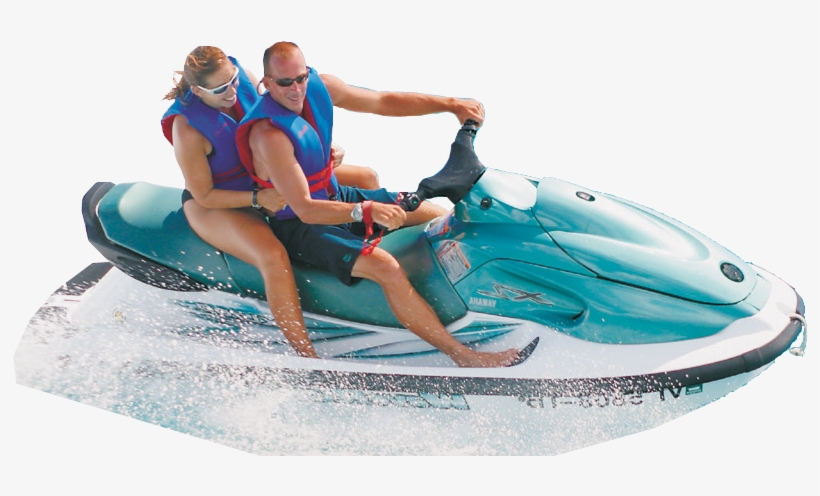 Jet Ski Background Png - Jet Ski Riding Png, transparent png download