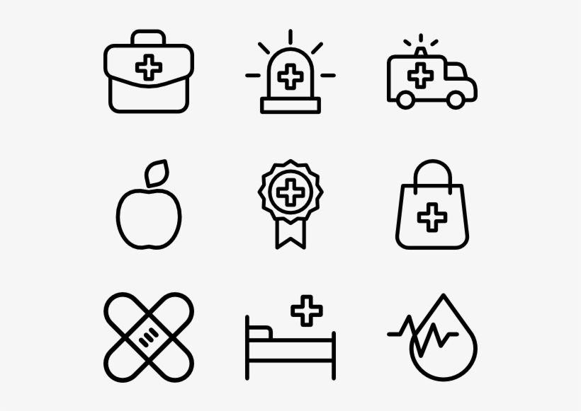 Medical - Iconos Hipster Png, transparent png download