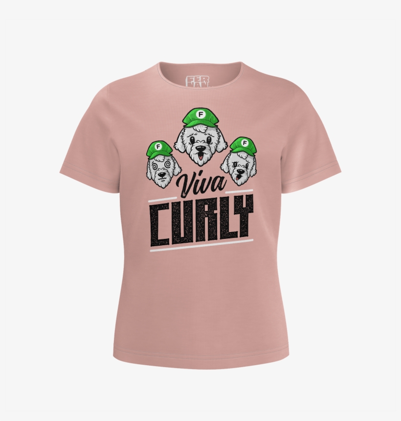 Viva Curly T-shirt - Skull, transparent png download