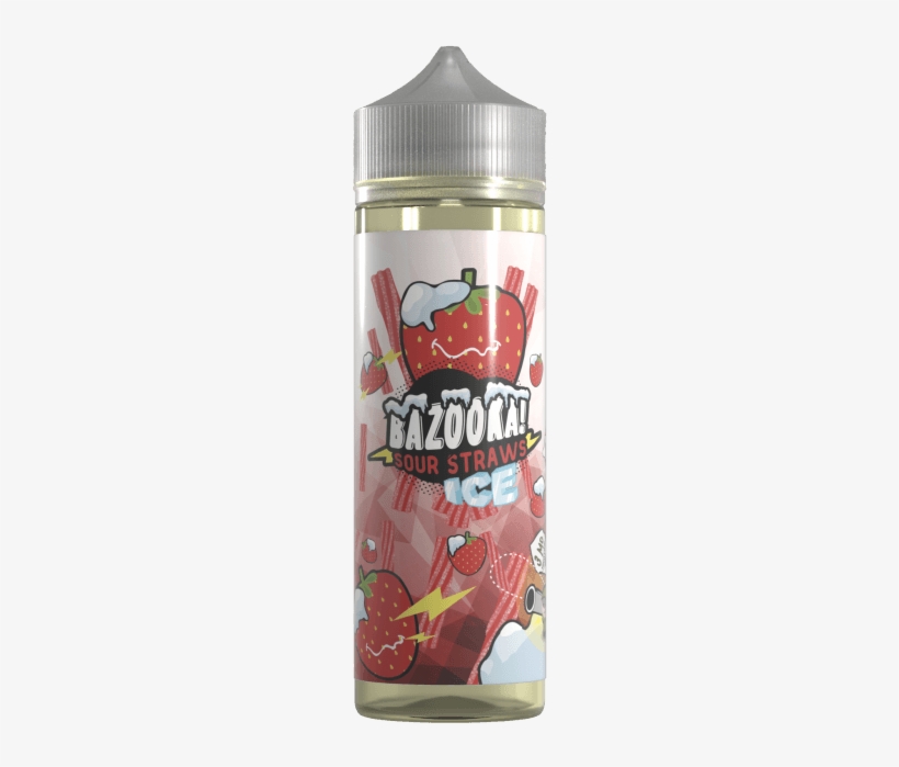 Bazooka Sour Straws Ice Eliquid - Sour Punch, transparent png download