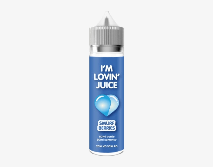Im Lovin Juice Smurf Berries Eliquid - Electronic Cigarette Aerosol And Liquid, transparent png download