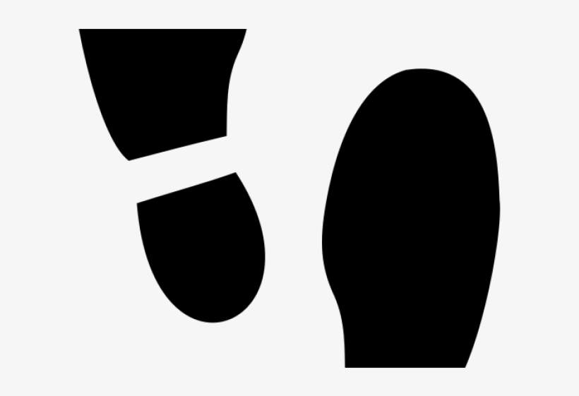 Footprint Clipart Dress Shoe, transparent png download
