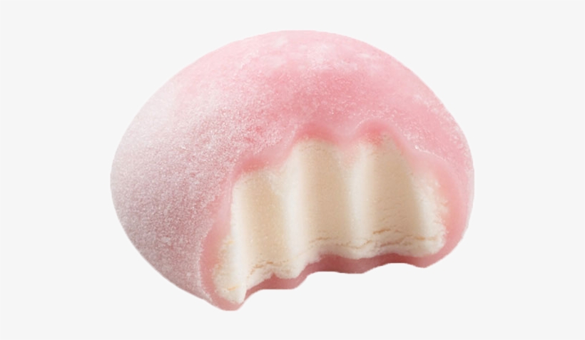 Food Kawaii Pink Ice Cream Pastel Japanese Food Pastel - Pink Mochi Png, transparent png download