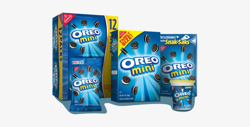 Oreo Mini, Grab 'em, Pop 'em, Love 'em - Mr. Christie S Mini Oreo Cookies, transparent png download