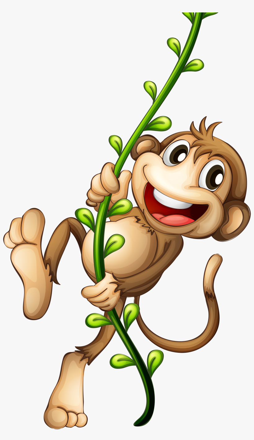 Cartoon Png Clipart - Animation Monkey Png, transparent png download