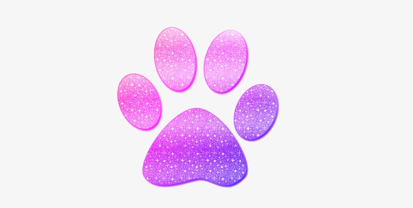 Simple Paw Print Background Huella De Cachorro Png - Dark Blue Paw Prints, transparent png download