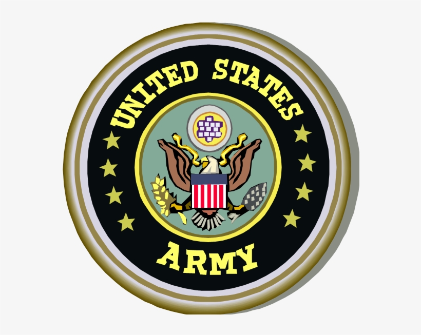 Us Army Emblem - Static Clear Window Clings, transparent png download