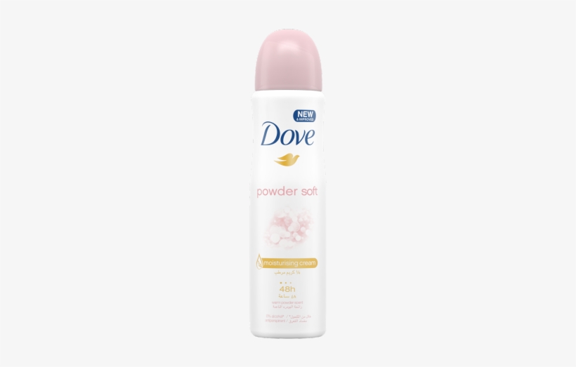 Dove Powder Soft Antiperspirant 150ml - Dove, transparent png download