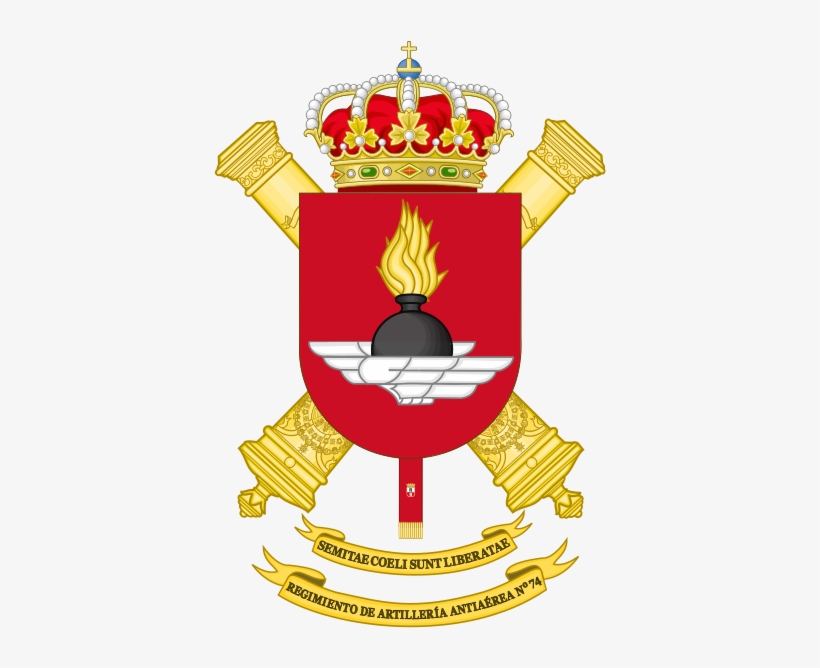 74th Air Defence Artillery Regiment, Spanish Army - Santiago Spain Coat Of Arms, transparent png download
