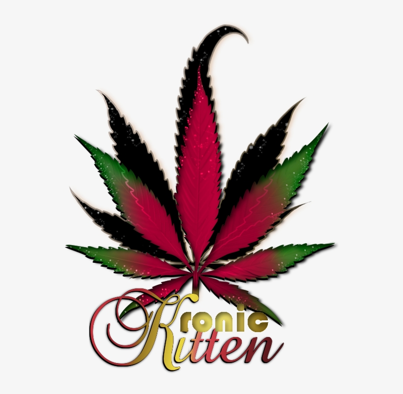 Kronic Kitten Cannabis Logo Designed By Niche - Cannabis, transparent png download