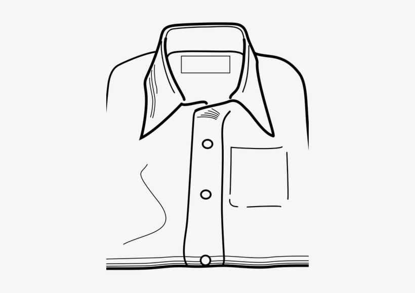 Camisa Cliparts - Folded Shirt Clip Art, transparent png download
