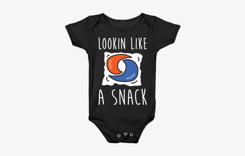 Lookin Like A Snack Tide Pod Baby Onesy - Dress Up Like A Tide Pod, transparent png download
