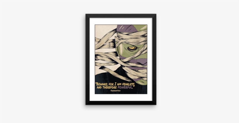 Mary Shelley Frankenstein Framed Print - Book, transparent png download