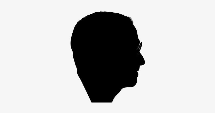 Steve Jobs Silhouette - Steve Jobs, transparent png download