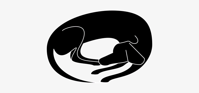 A Dog Resting Or Sleeping - Dog, transparent png download