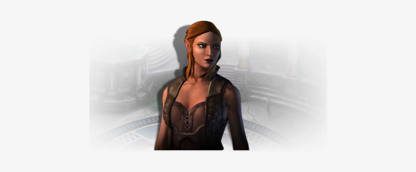 Half-elf - Female Half Elf D&d Ranger, transparent png download