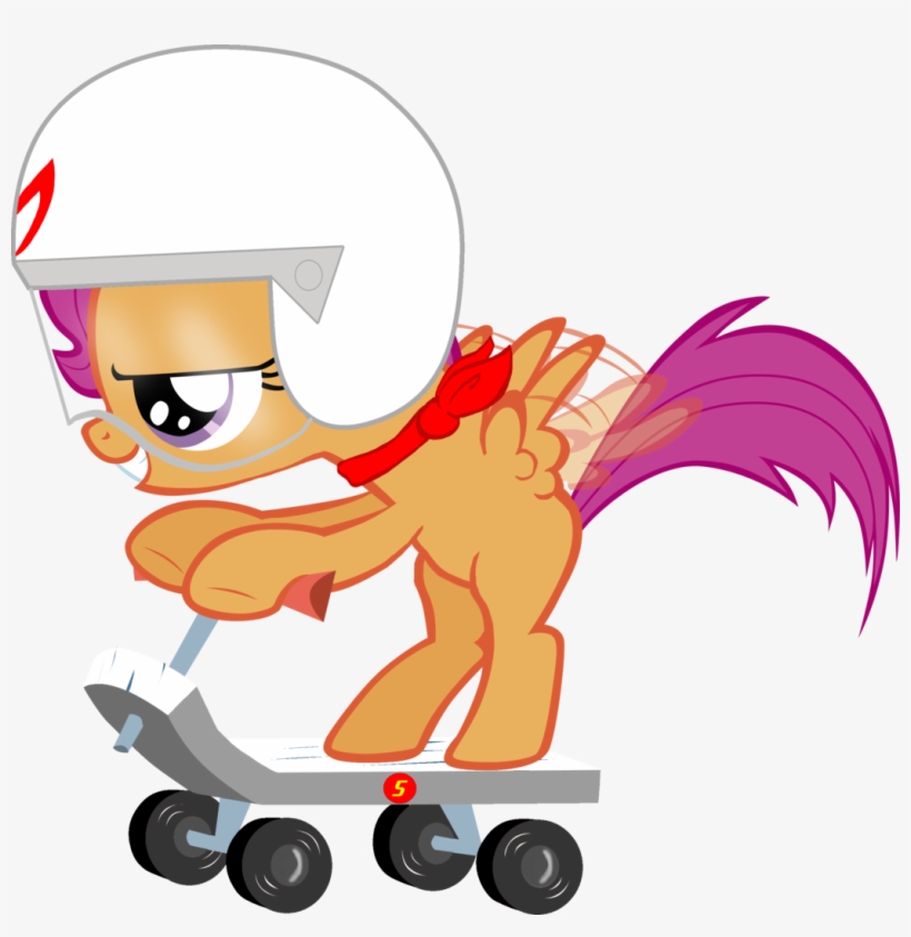 Smashingsaturnine, Safe, Scootaloo, Speed Racer - Horse, transparent png download