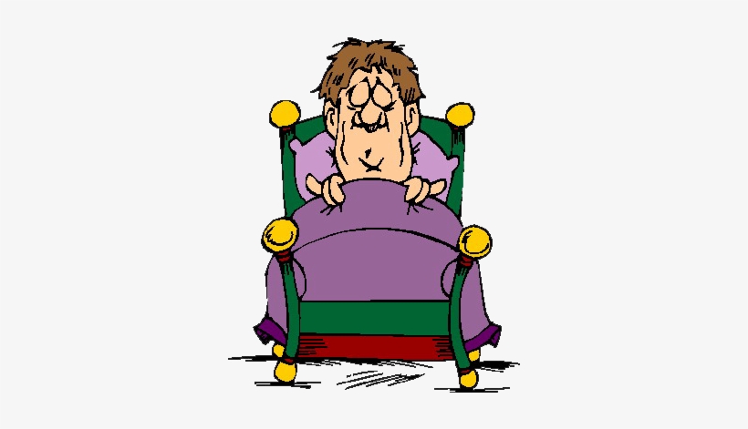 Old Lady Sleeping - Cartoon Dream, transparent png download