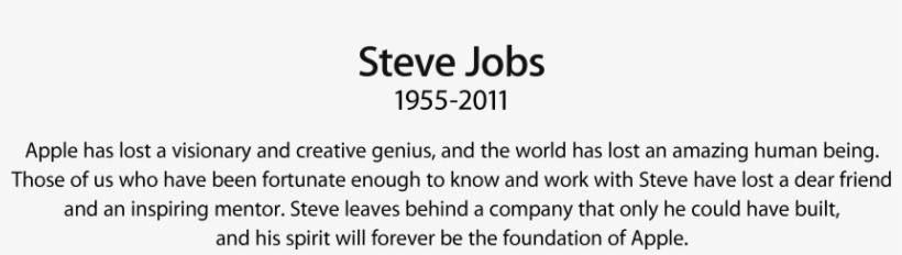 T Title - Steve Jobs, transparent png download