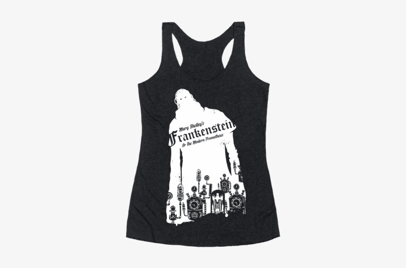 Mary Shelley's Frankenstein Racerback Tank Top - Tequila T Shirt, transparent png download