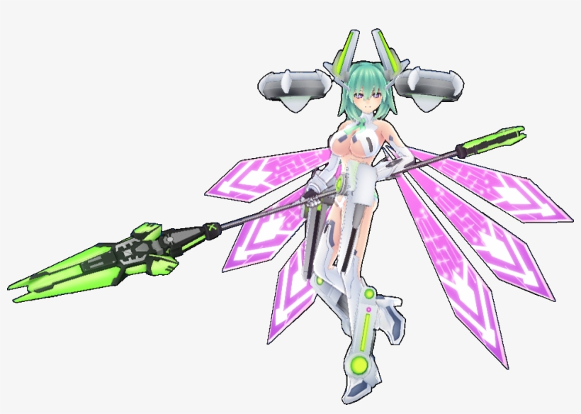 Fake Green Heart - Neptunia Fake Green Heart, transparent png download