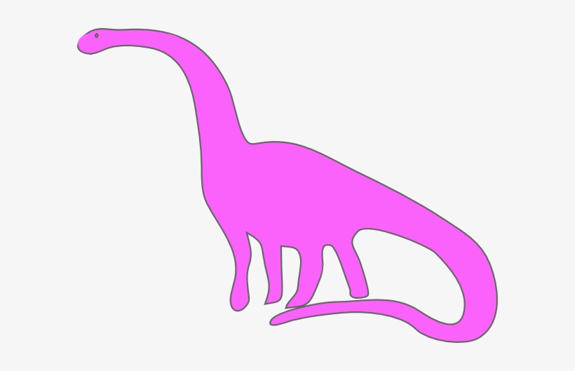 Image Freeuse Dinosaur Clip Art At Clker Com Vector - Pink Dinosaur Clipart, transparent png download