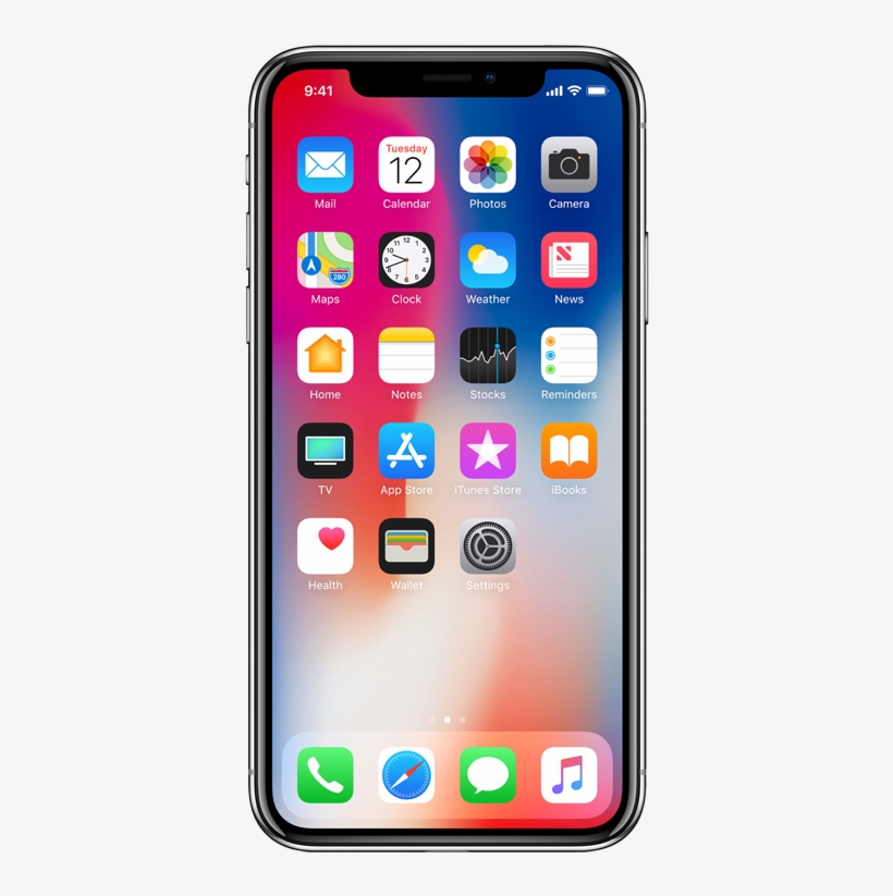 Cracked Screen Replacement - Tech21 Pure Cover For Iphone X - Clear, transparent png download