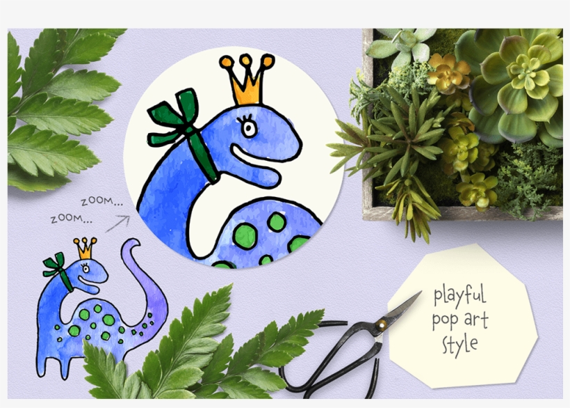 Dinosaur Clipart By Wallifyer - Cartoon, transparent png download