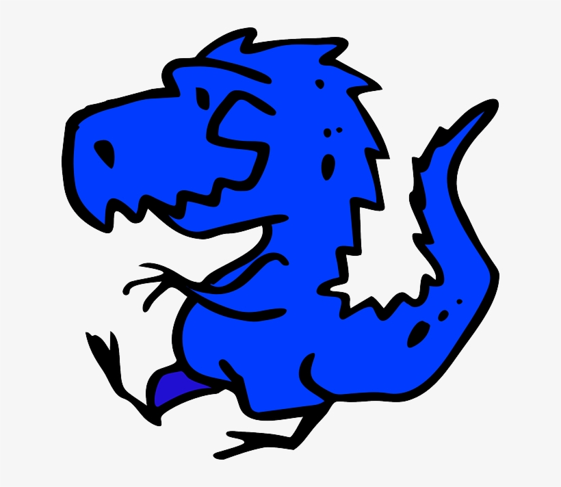 Animals, Dinosaurs, Dino, Dinosaur, Animal, France - Blue Dinosaur, transparent png download