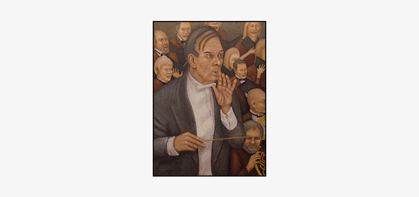 Claudio Abbado, Oil Painting By Joel Toft - Joel Toft, transparent png download