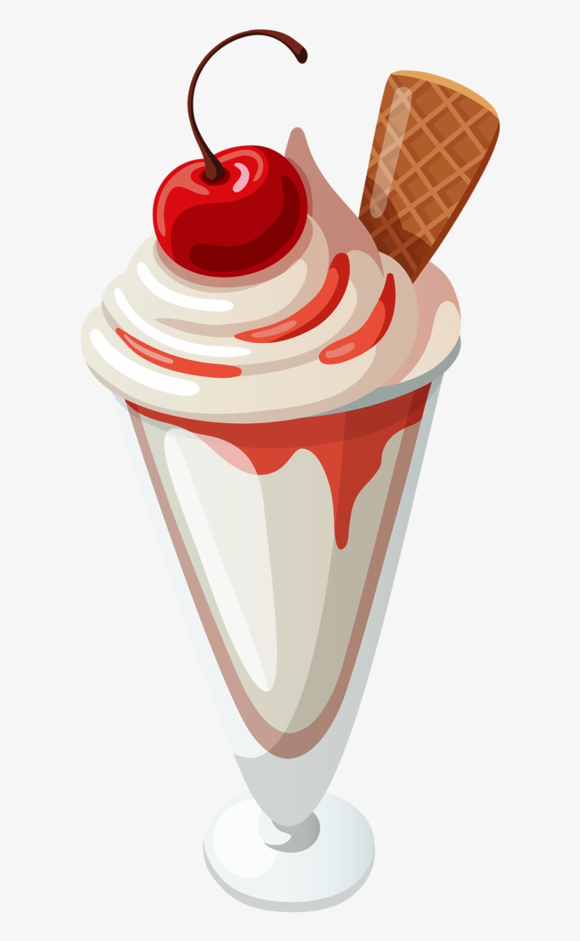 ○••°‿✿⁀ice Cream‿✿⁀°••○ - Ice Cream Sundae Transparent, transparent png download