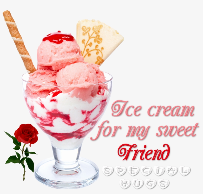 Who Give Us So Much Pleasure - Ice Cream In Glasses, transparent png download