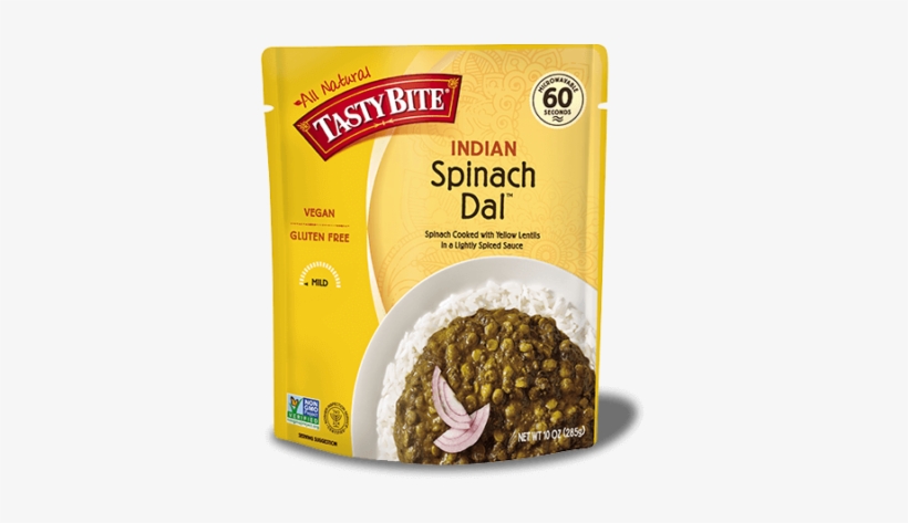 Spinach Dal - Tasty Bite Madras Lentils, transparent png download