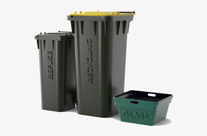 Envirowaste Bins - 120 Litre Bin Envirowaste, transparent png download
