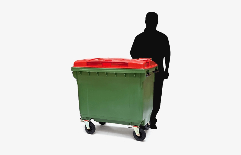 Overview - 660 Litre Wheelie Bin, transparent png download